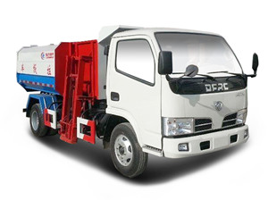 東風(fēng)5方側(cè)裝掛桶式垃圾車(chē)（國(guó)五）