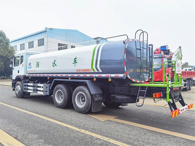 東風T5后雙橋灑水車