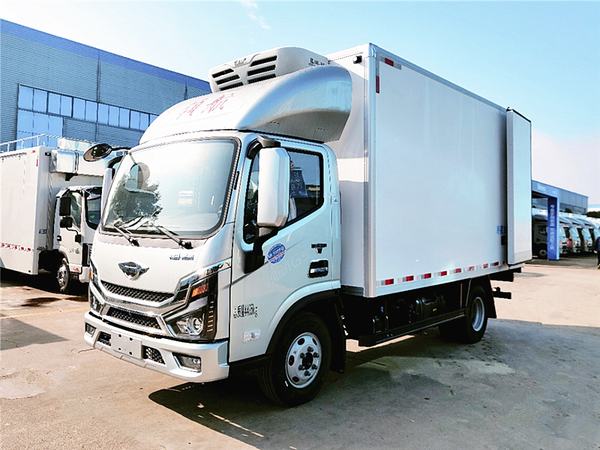 福田領(lǐng)航大G輕卡冷藏車